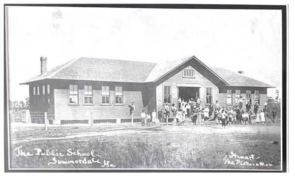 Image of Summerdale School in 1917